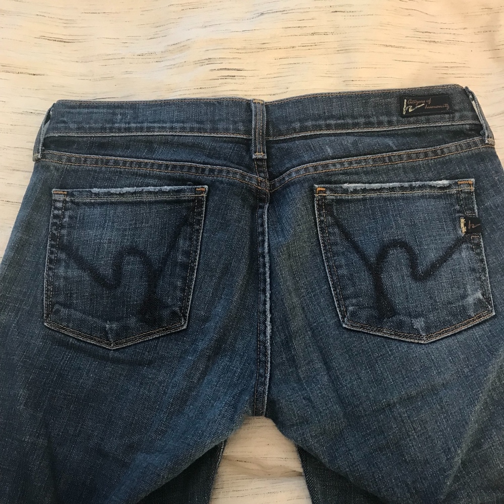 Citizens of Humanity Medium Wash Boot Cut Jeans